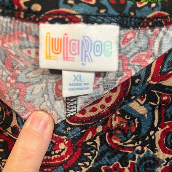 LuLaRoe XL Carly swing dress - Picture 4 of 5